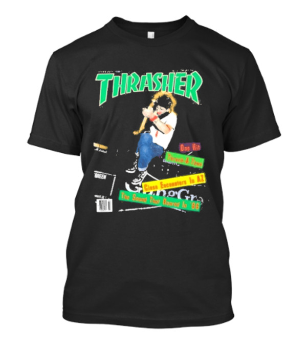 Thrasher Magazine February 1987 Pushead J Sam Somewhere In AZ The Sound You Heard In 86 T-Shirt