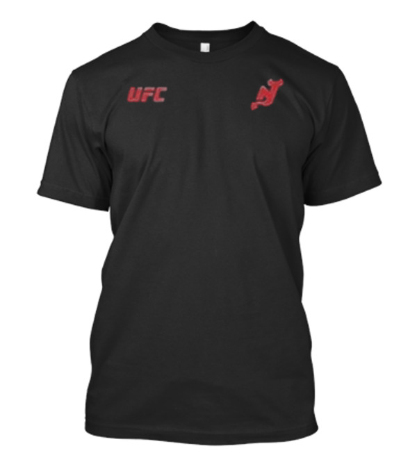 UFC Collaboration With New Jersey Devils T-Shirt