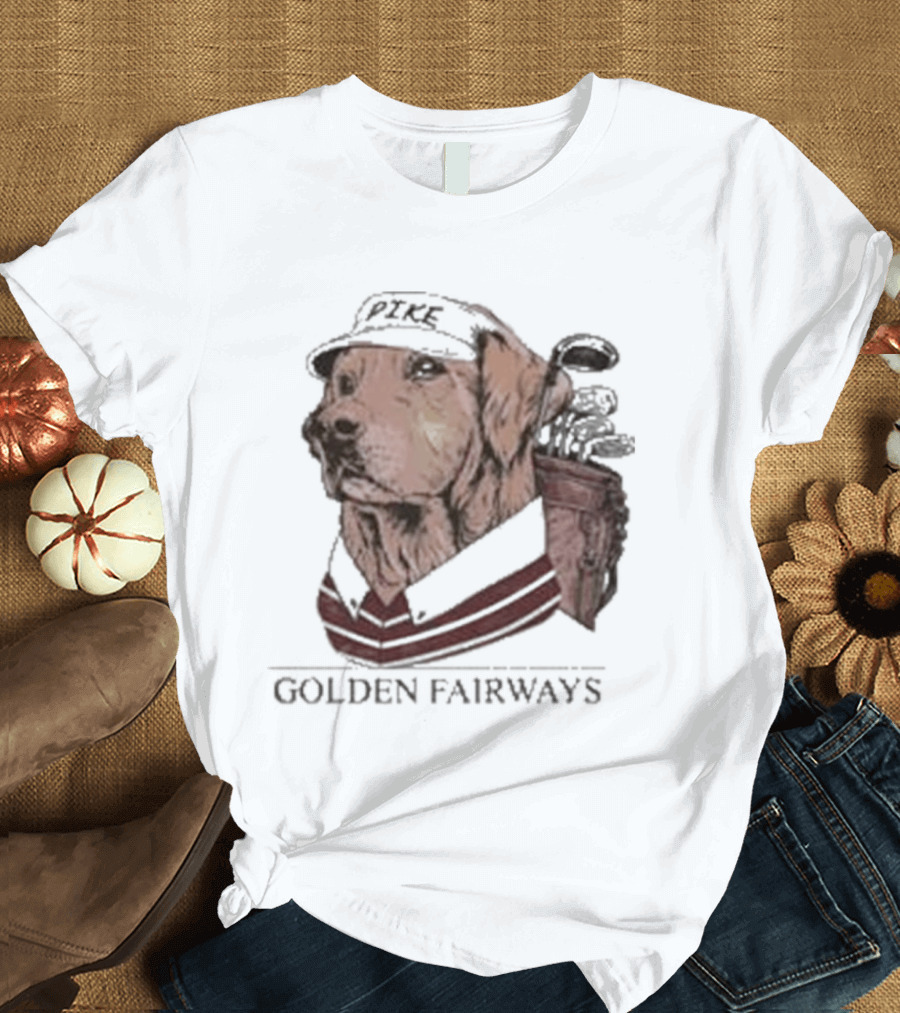 Pike Country Club Golden Fairways Retriever T-Shirt