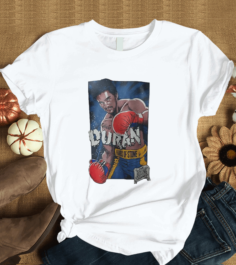 Roberto Duran Hands Of Stone The Boxing Legend T-Shirt