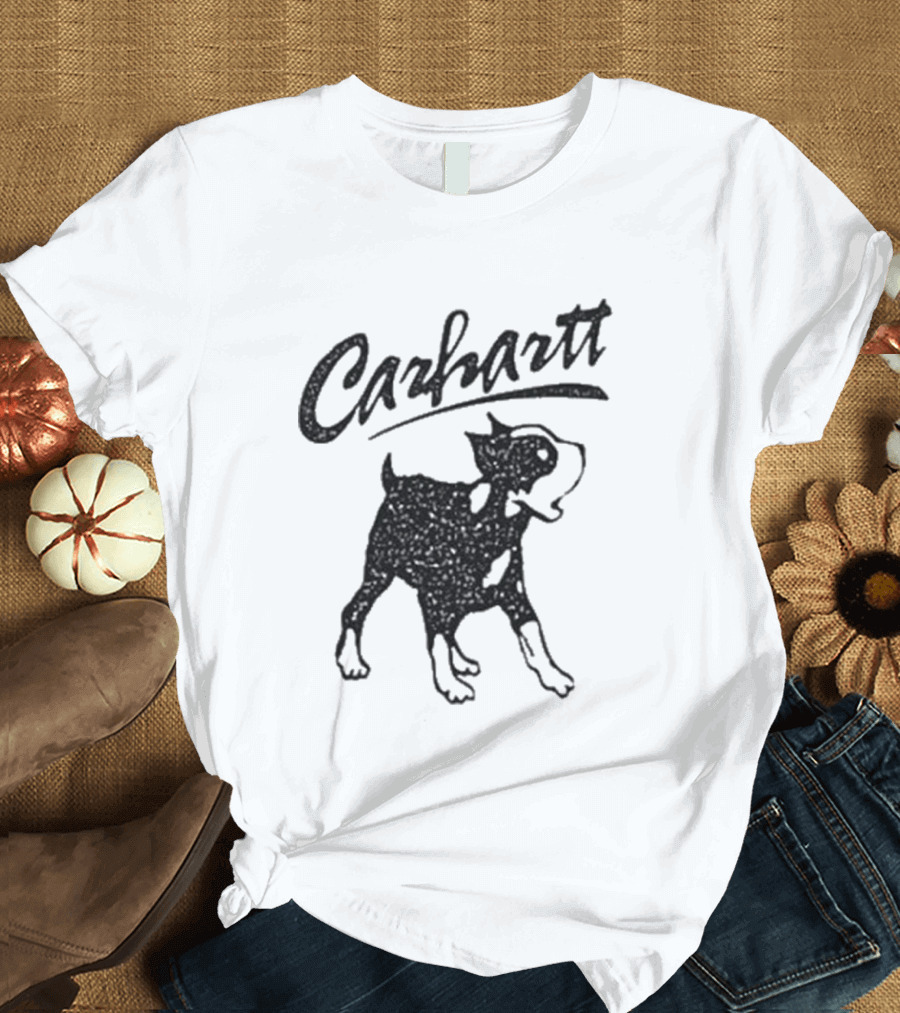 Carhartt Wip Puppy Sketch Skateboarding T-Shirt