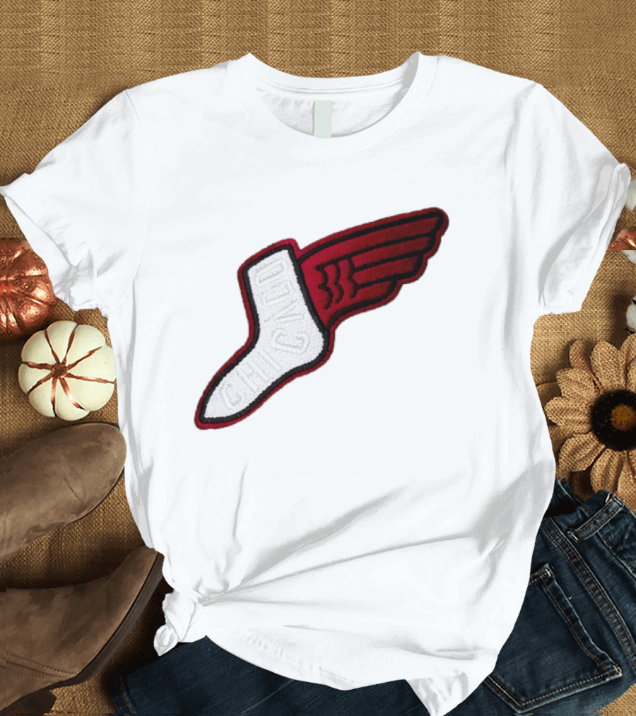 White Sox Chicago Winged Sock 2026 Promo Event T-Shirt