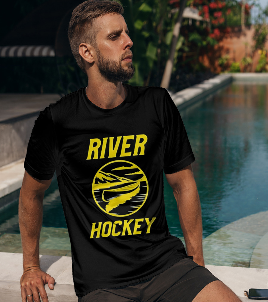 Buffalo Sabres River Hockey Scenic Canoe Adventure T-Shirt