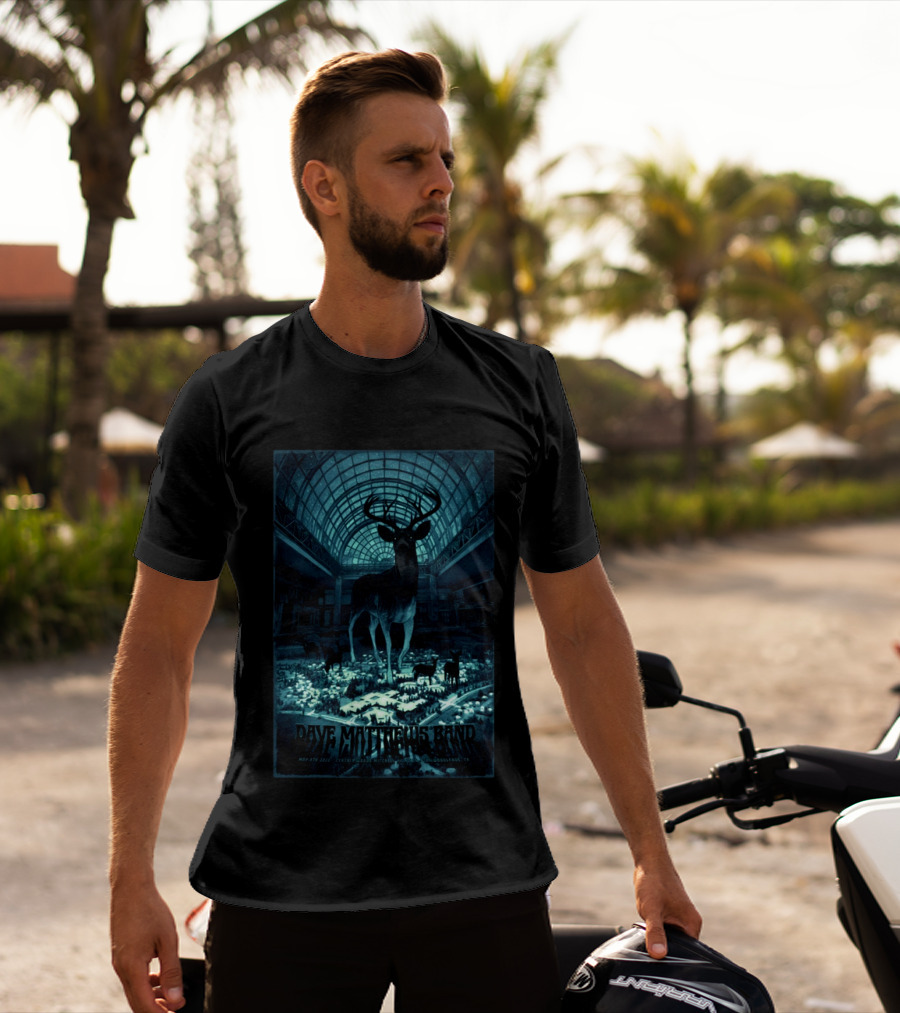 Dave Matthews Band May 8 2026 The Woodlands Deer Concert T-Shirt