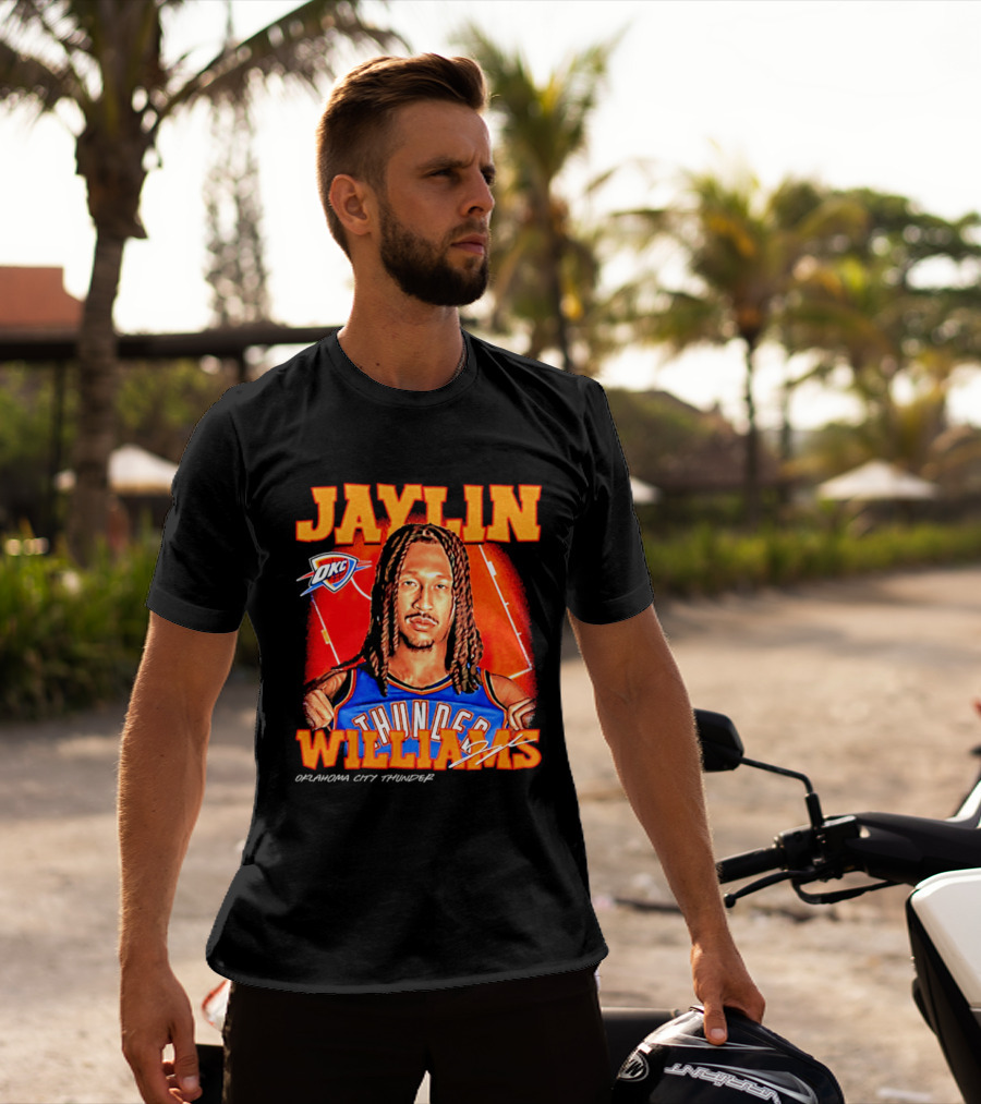 Jaylin Williams Oklahoma City Thunder Basketball T-Shirt