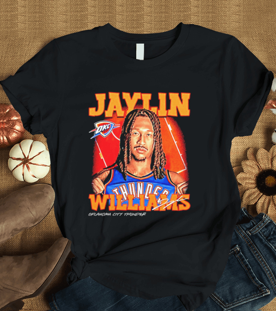 Jaylin Williams Oklahoma City Thunder Basketball T-Shirt
