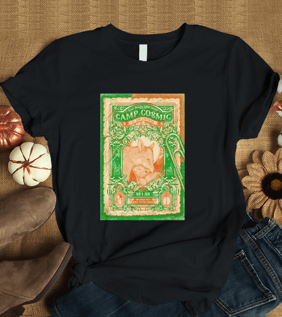 May 9 2026 Daniel Donato's Cosmic Country Camp Cosmic At The Caverns Kyle Tuttle Band Pelham TN Tour T-Shirt