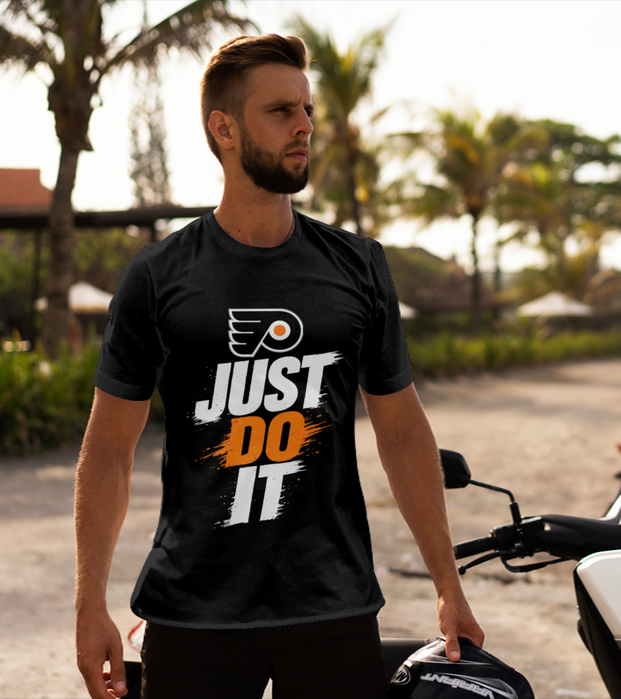 Philadelphia Flyers Just Do It NHL Team Spirit T-Shirt