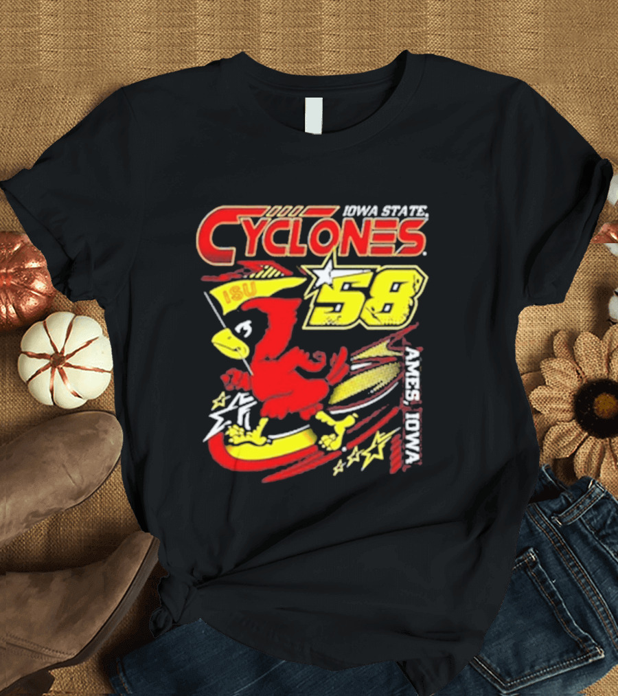 Iowa State Cyclones ISU 58 Ames Iowa T-Shirt