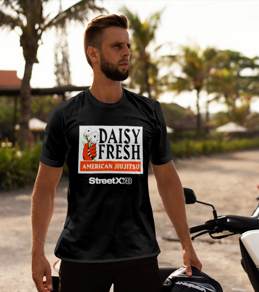 Daisy Fresh American Jiu Jitsu StreetxAD Collaboration T-Shirt
