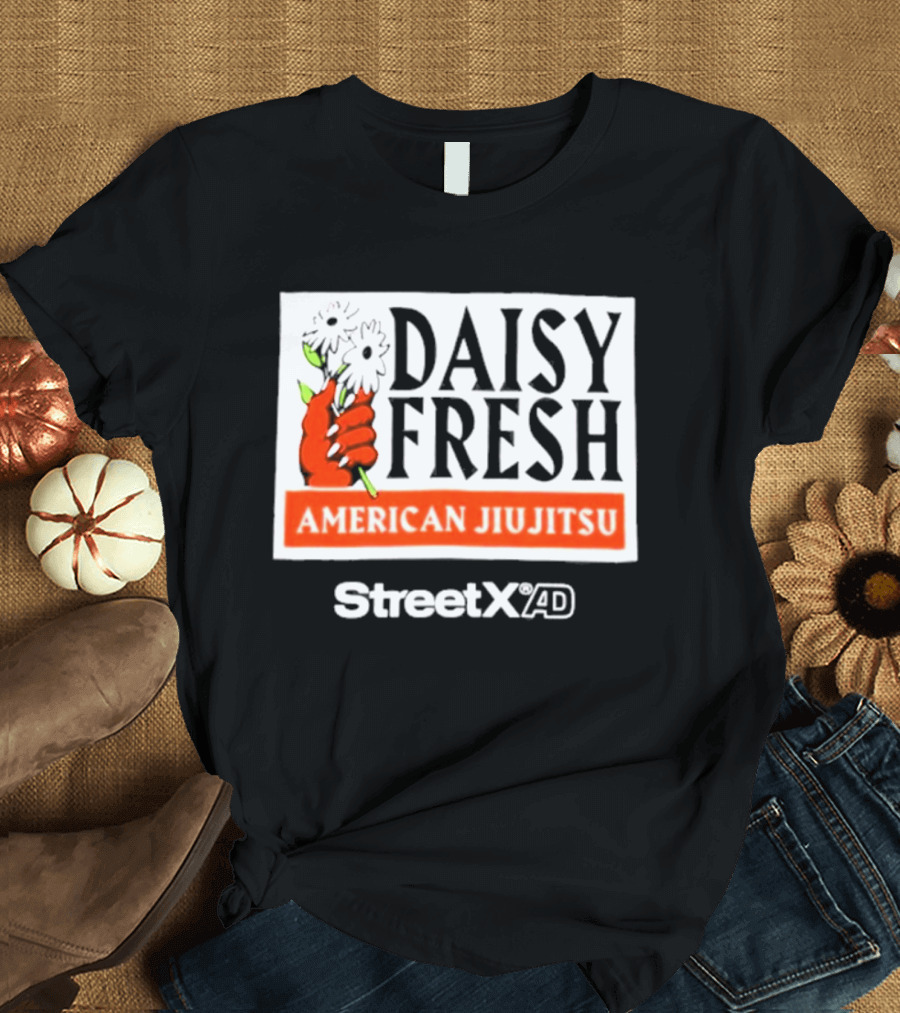 Daisy Fresh American Jiu Jitsu StreetxAD Collaboration T-Shirt