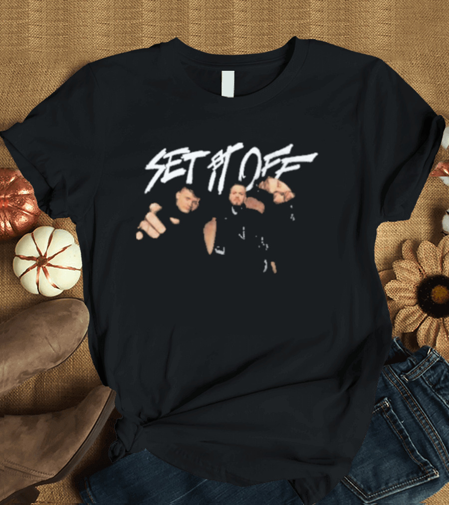 Set It Off Band Photo SIO Members T-Shirt