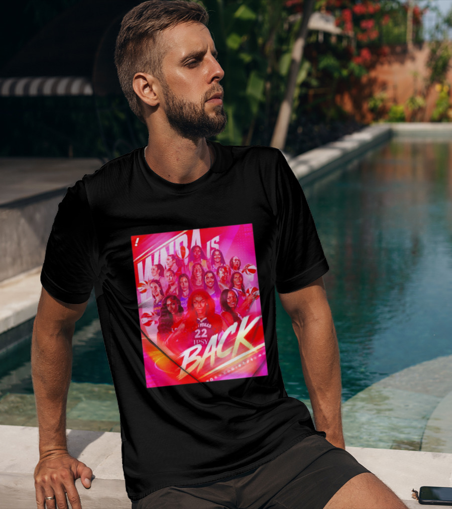WNBA Is Back 30th Season Highlights Las Vegas Basketball Stars T-Shirt