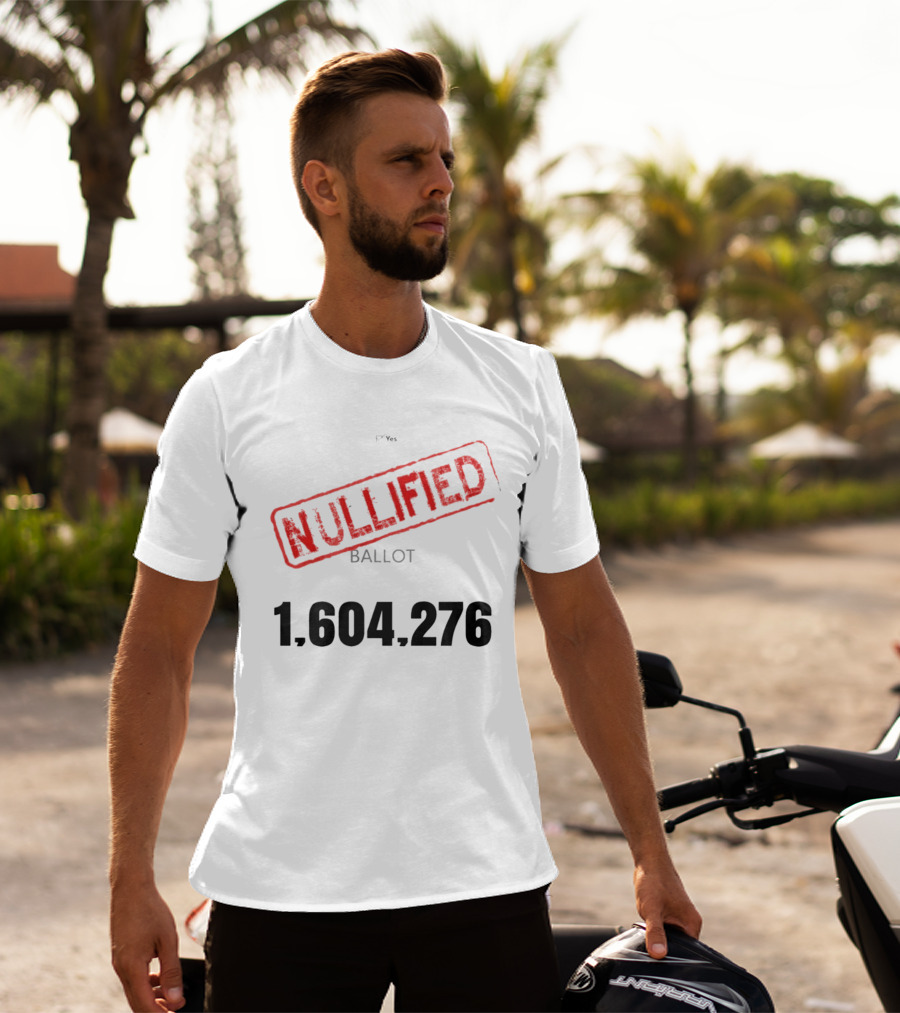 NULLIFIED BALLOT 1604276 Virginia Redistricting Protest T-Shirt