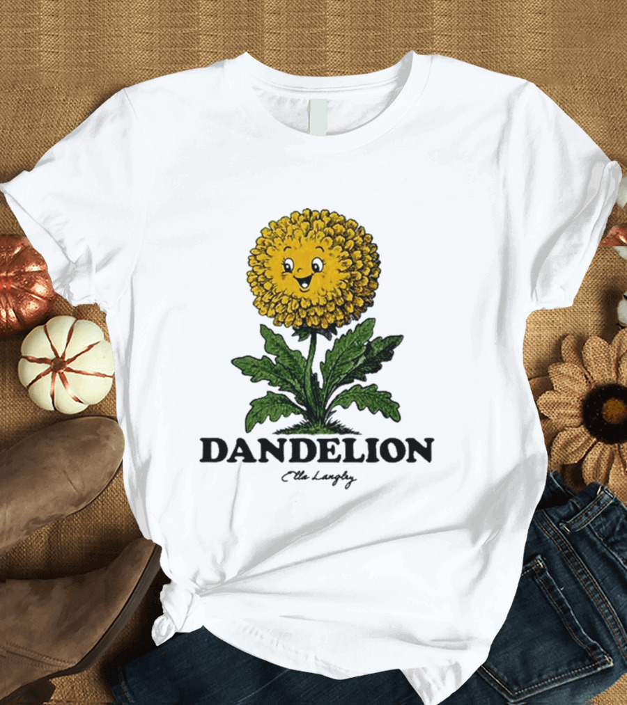 Ella Langley Dandelion Tour 2026 Cheerful Flower T-Shirt