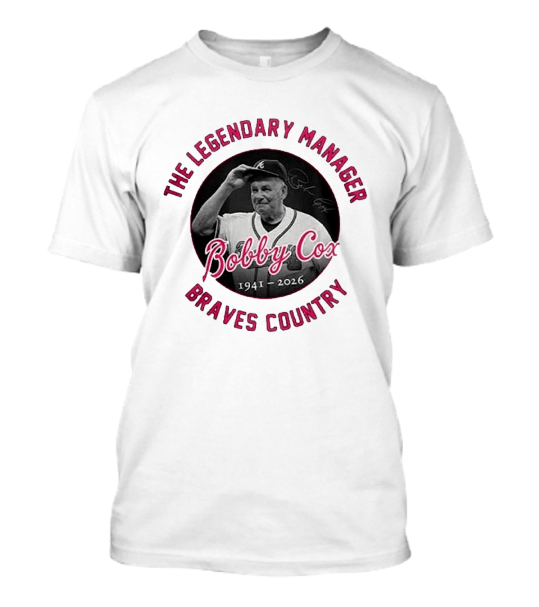 Bobby Cox 1941 2026 The Legendary Manager Braves Country T-Shirt