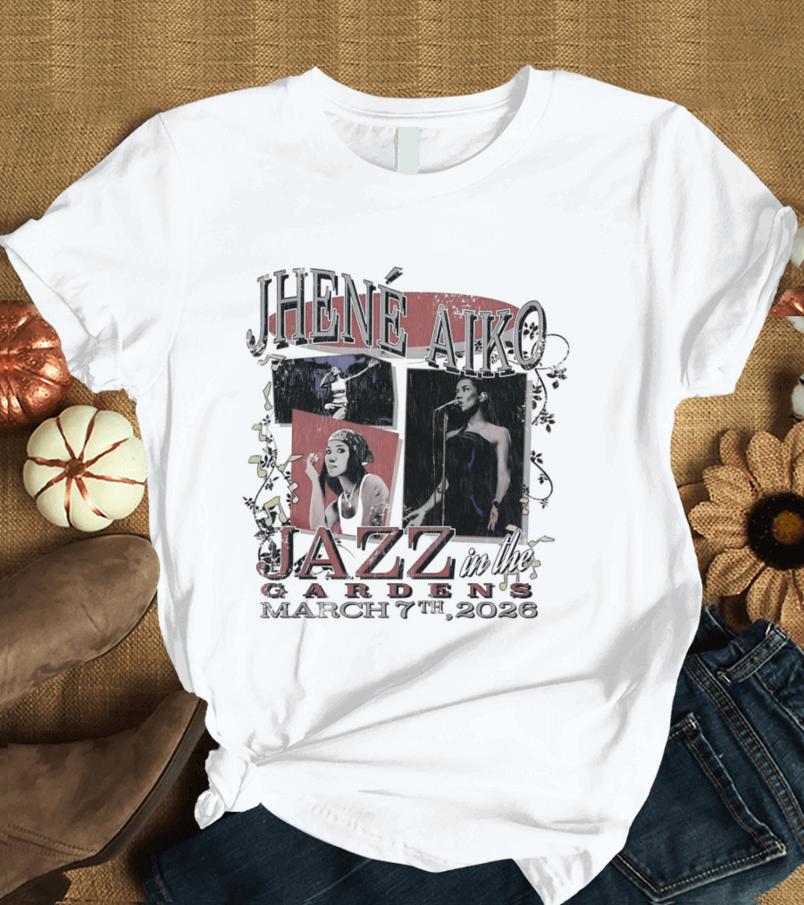 Jhene Aiko Jazz In The Gardens March 7 2026 Event T-Shirt