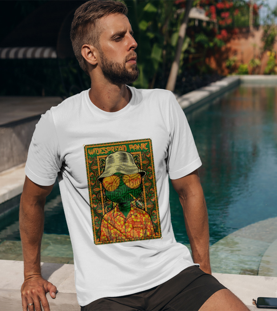 Widespread Panic May 8 10 2026 Las Vegas Tour Virgin Hotels The Theater Psychedelic T-Shirt