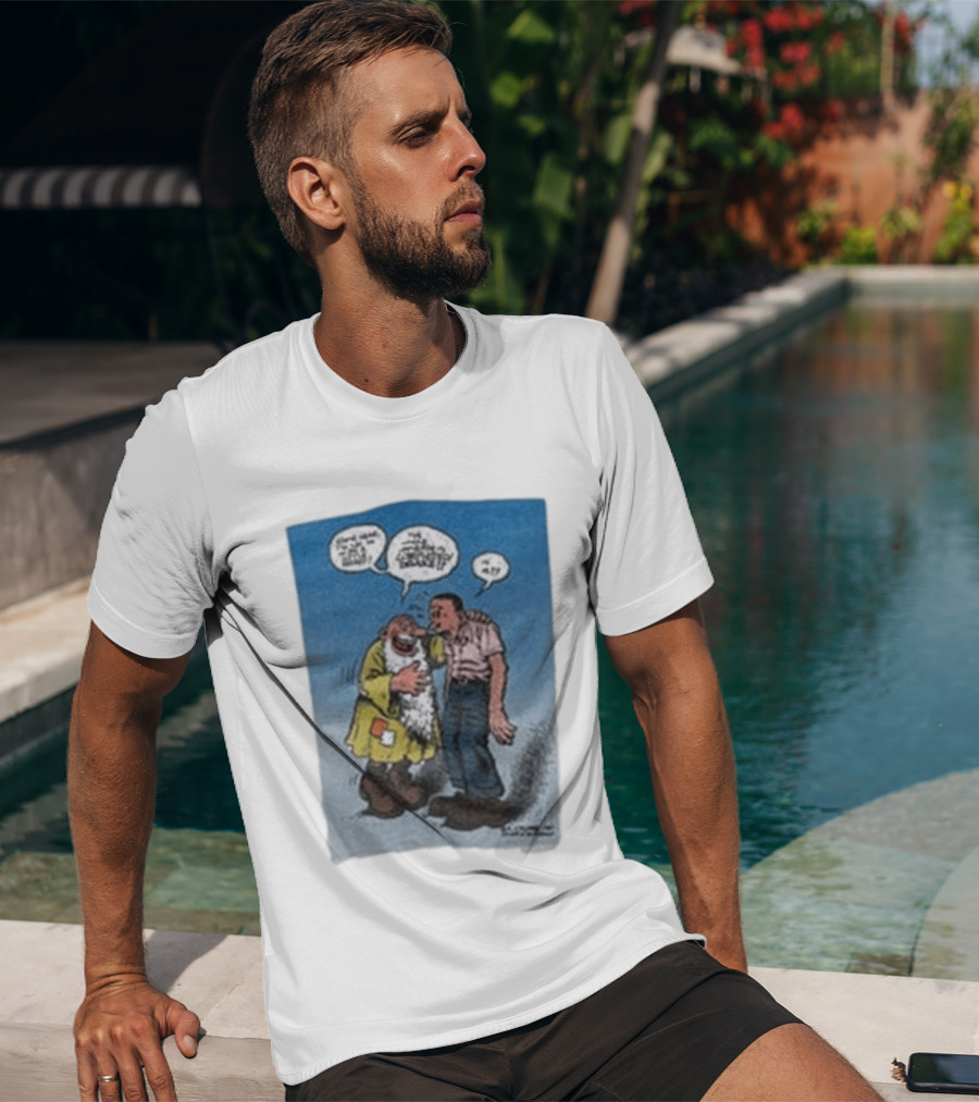Barn Owl Seattle 1987 R. Crumb Mr Natural Comic Speech Bubbles T-Shirt
