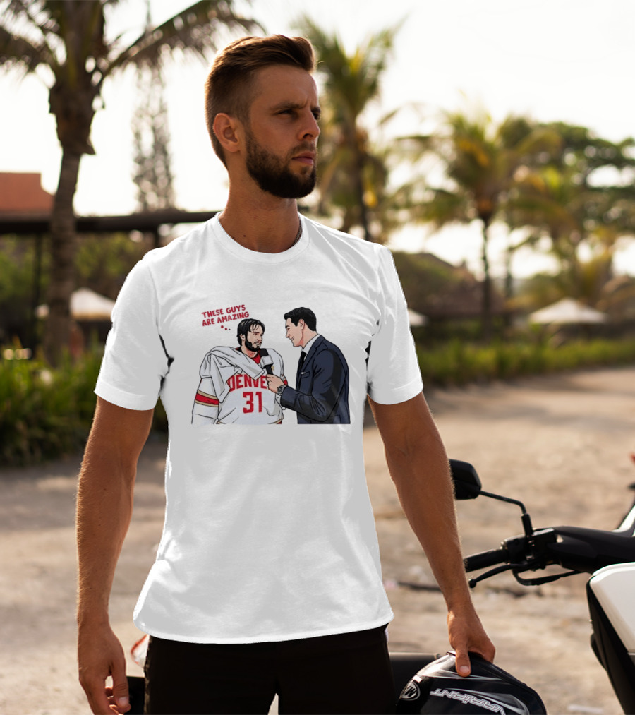 Johnny Hicks Interview Denver 31 Hockey Amazing T-Shirt