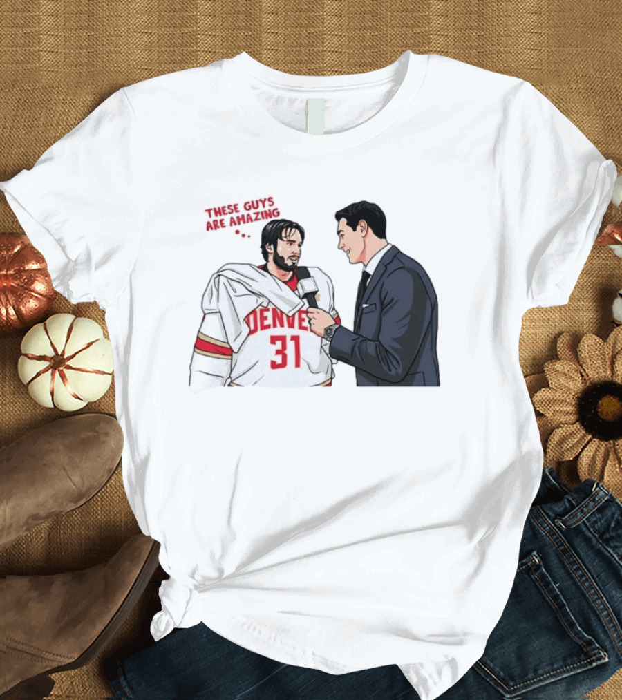 Johnny Hicks Interview Denver 31 Hockey Amazing T-Shirt