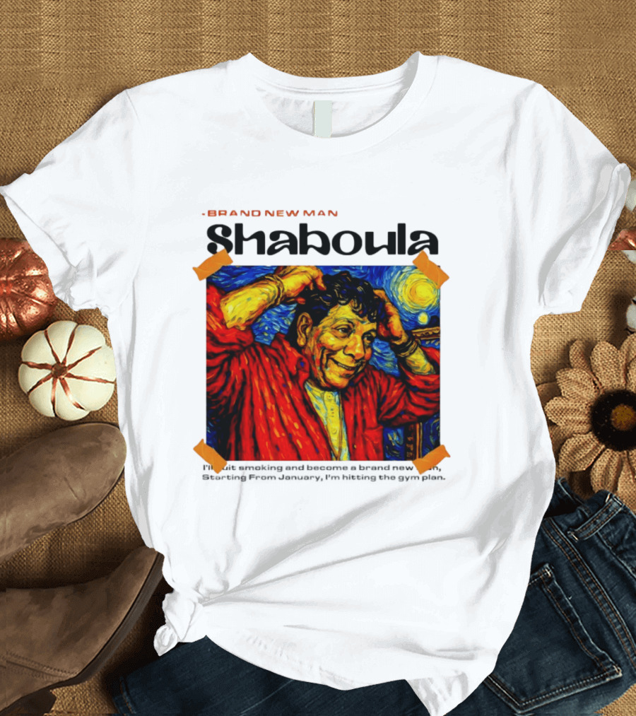 Van Gogh Style Shaboula Brand New Man T-Shirt