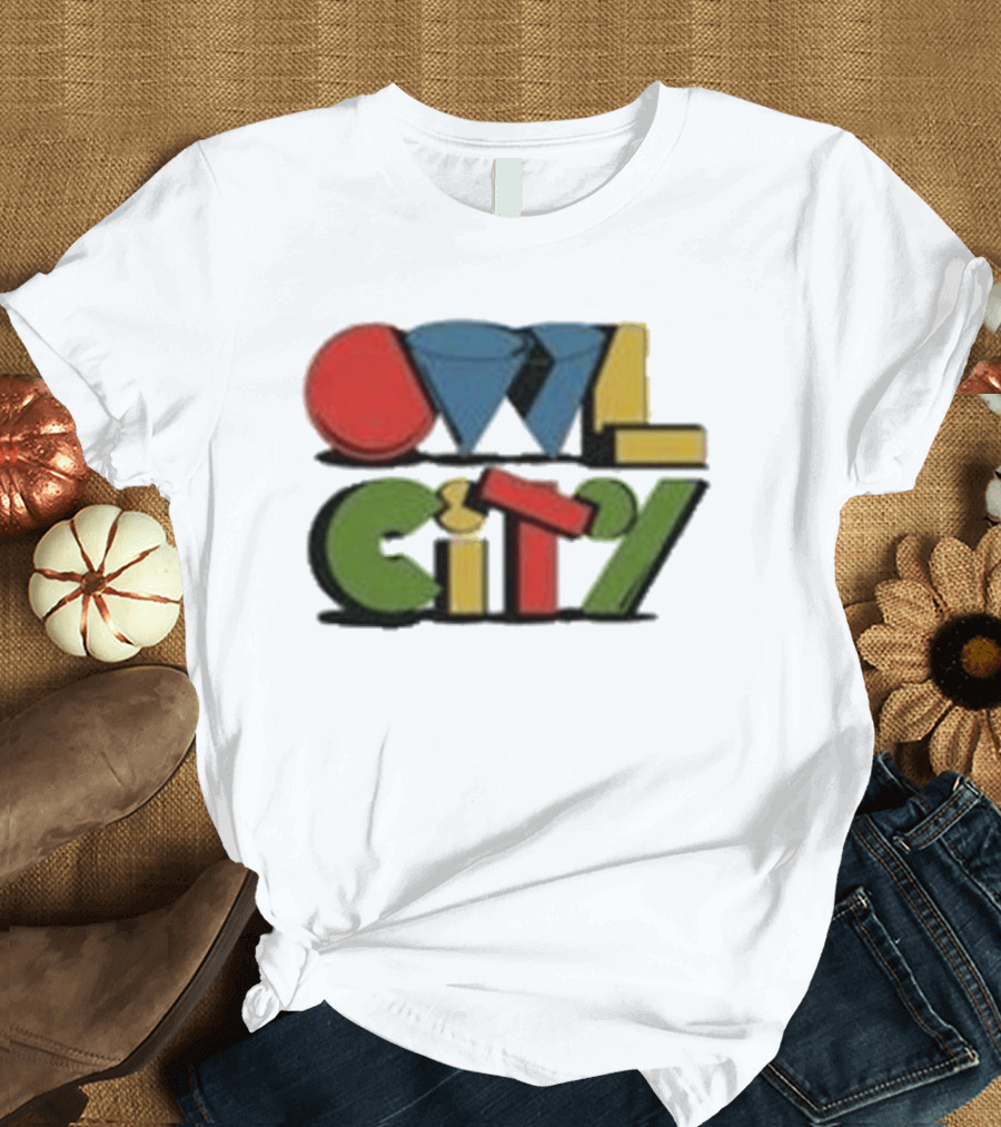 Owl City Colorful Synthpop Dreamscape T-Shirt