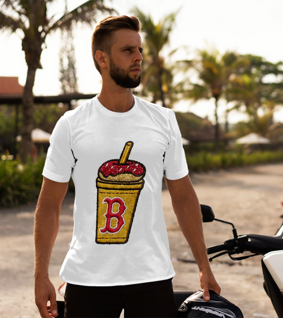 Red Sox Dunkin' Iced Coffee B Cap 2026 T-Shirt