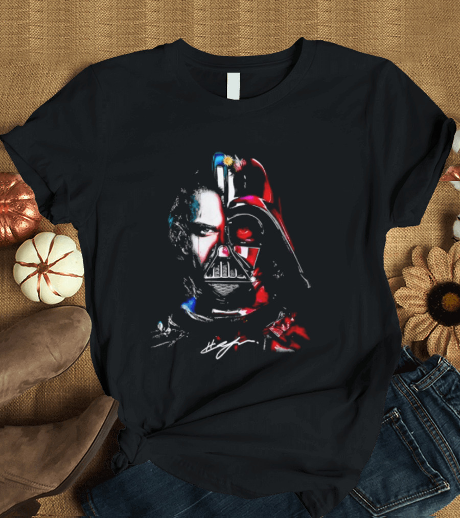 Anakin Skywalker Darth Vader Split Face Star Wars T-Shirt