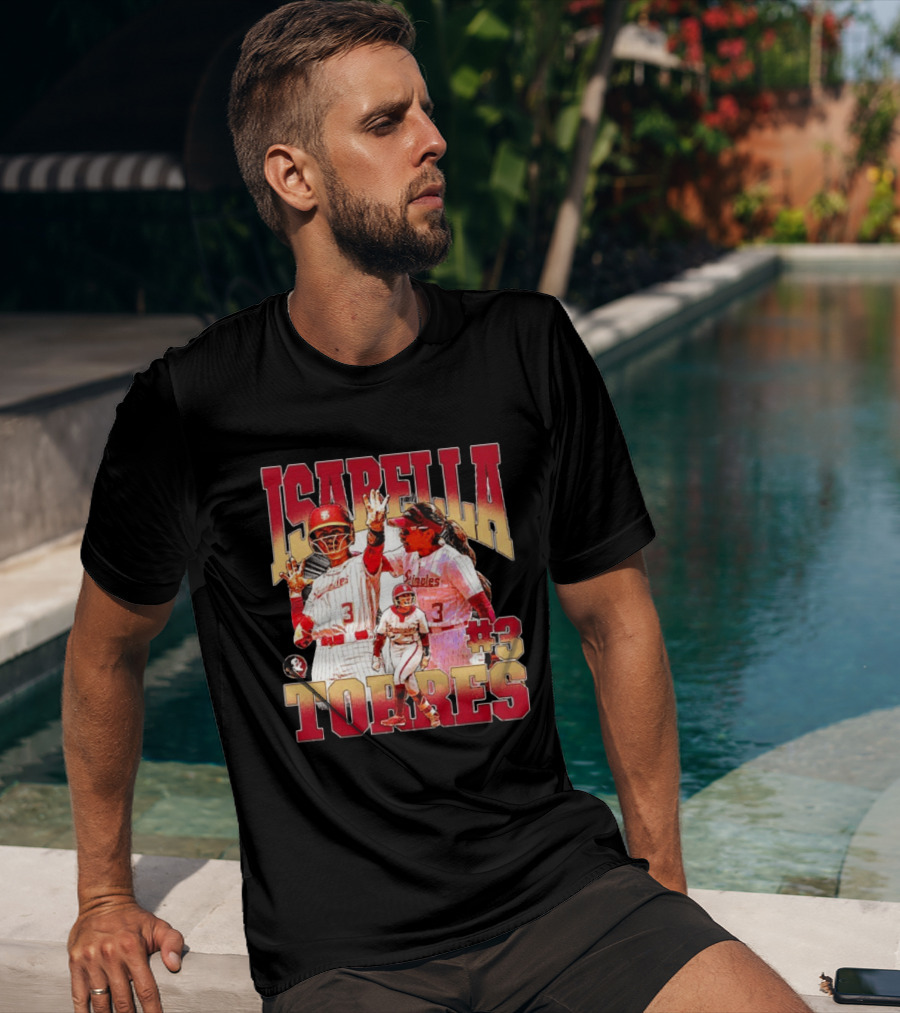 Isabella Torres Florida State Seminoles #3 Player Collage T-Shirt