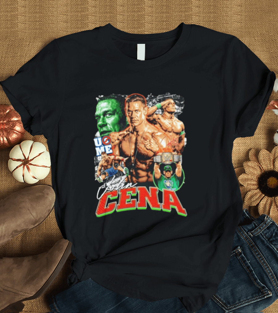 John Cena U Can't See Me U Me Champions WWE T-Shirt