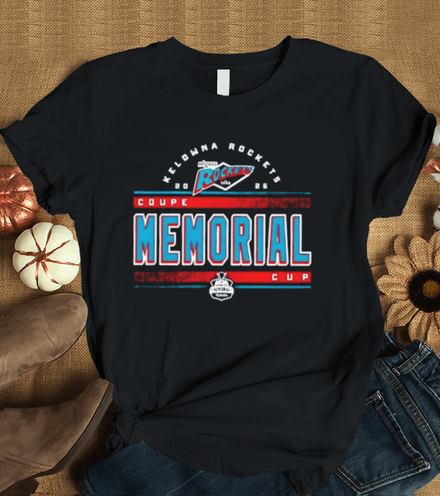 Kelowna Rockets 2026 Coupe Memorial Cup Championship T-Shirt