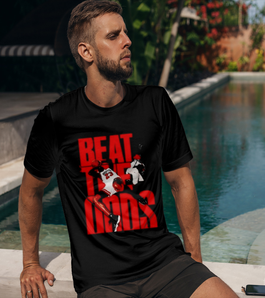 Beat The Odds Michael Jordan 23 Chicago Bulls T-Shirt
