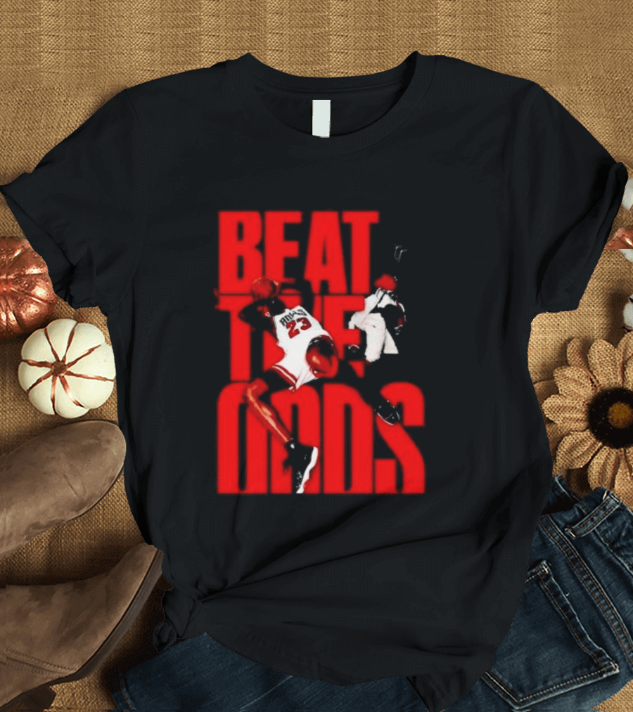 Beat The Odds Michael Jordan 23 Chicago Bulls T-Shirt
