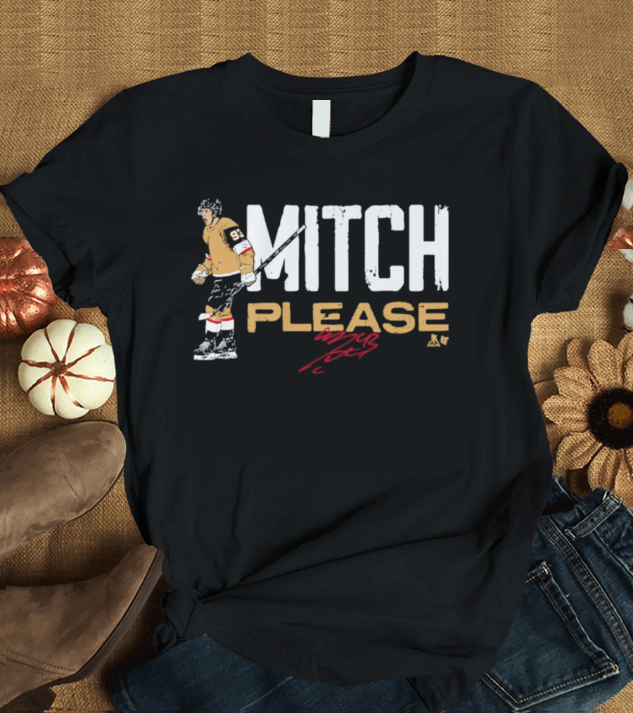 Mitch Please Hockey Graphic With Player T-Shirt