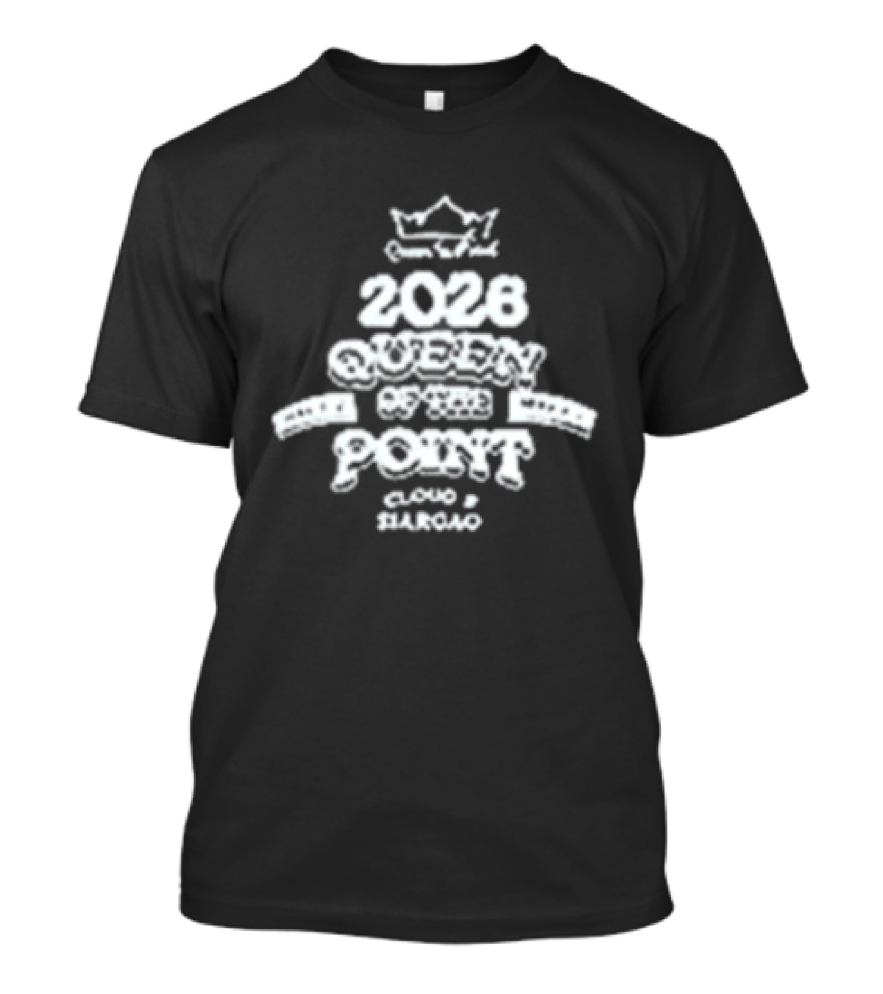 2023 Queen Of The Point King Of The Beach Surfboard Styles T-Shirt