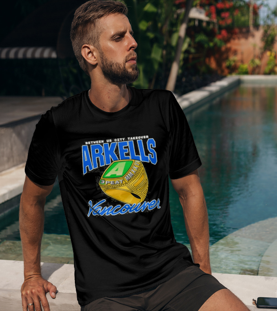 Arkells 3 Peat Mixx Vancouver Tour 2026 T-Shirt