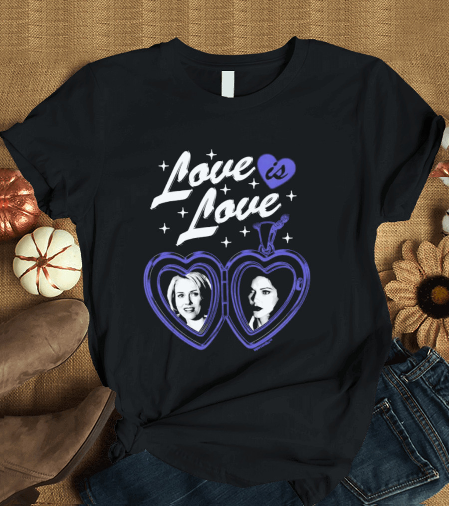 Love Is Love Pride Bijou Candles Mulholland Drive T-Shirt