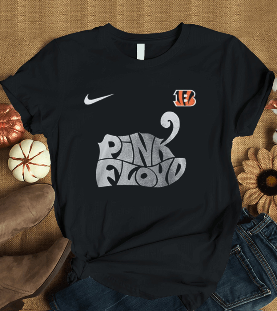 Nike Pink Floyd Cincinnati Bengals JB T-Shirt