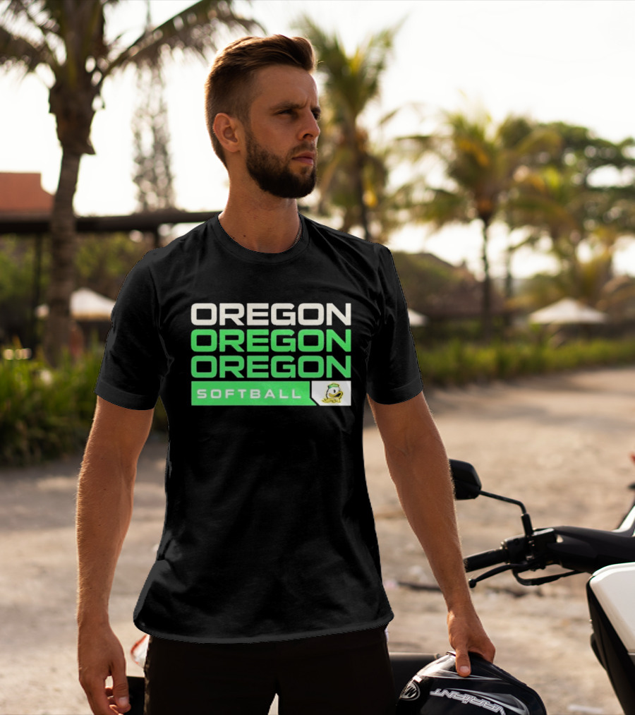 Oregon Softball Ducks 2026 Season T-Shirt