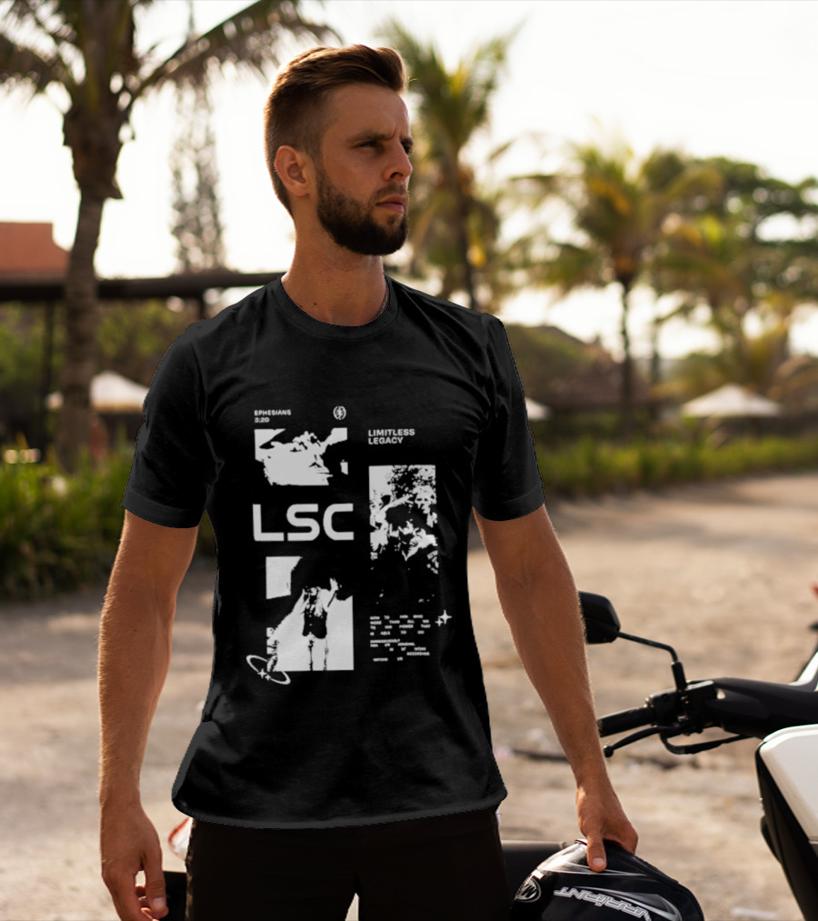 Legacy Church LSC Limitless Legacy Map Motif T-Shirt