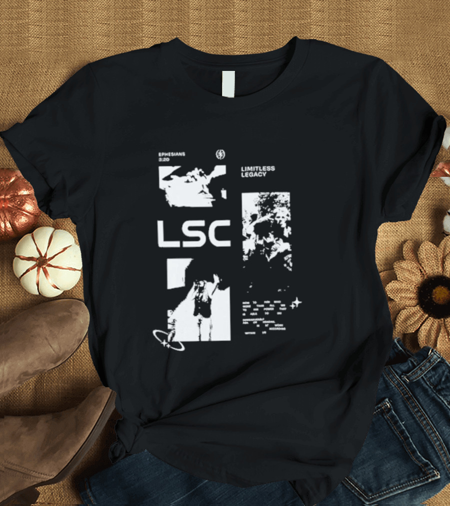 Legacy Church LSC Limitless Legacy Map Motif T-Shirt