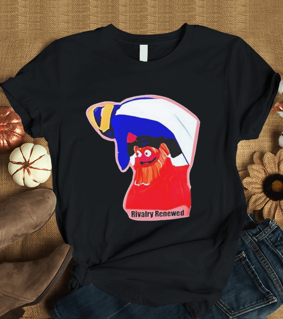Rivalry Renewed Philadelphia Flyers Penguins Matchup T-Shirt