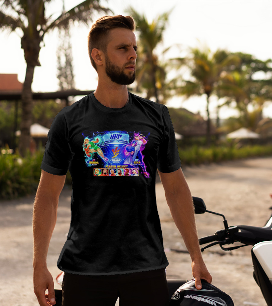 MVP Intuit Dome Ronda Judo Vs Gina Muay Thai Player Select T-Shirt