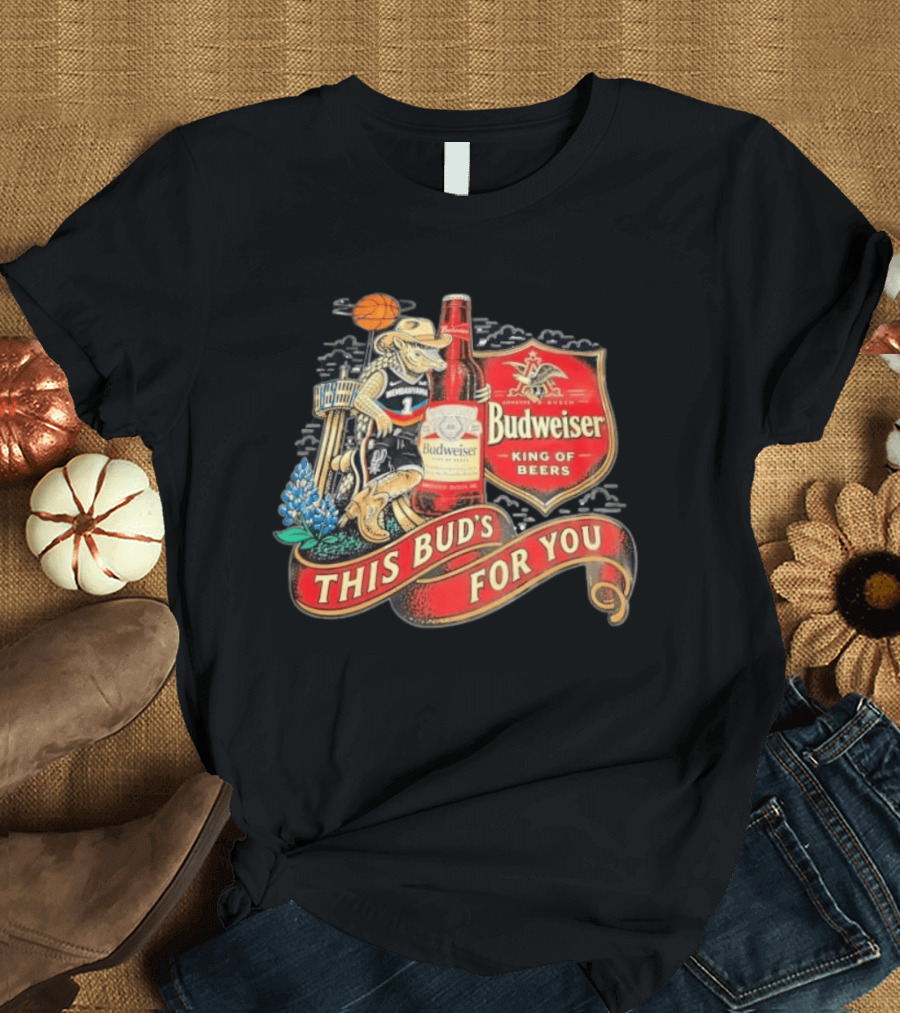 Wembanyama Budweiser King Of Beers Basketball Player T-Shirt