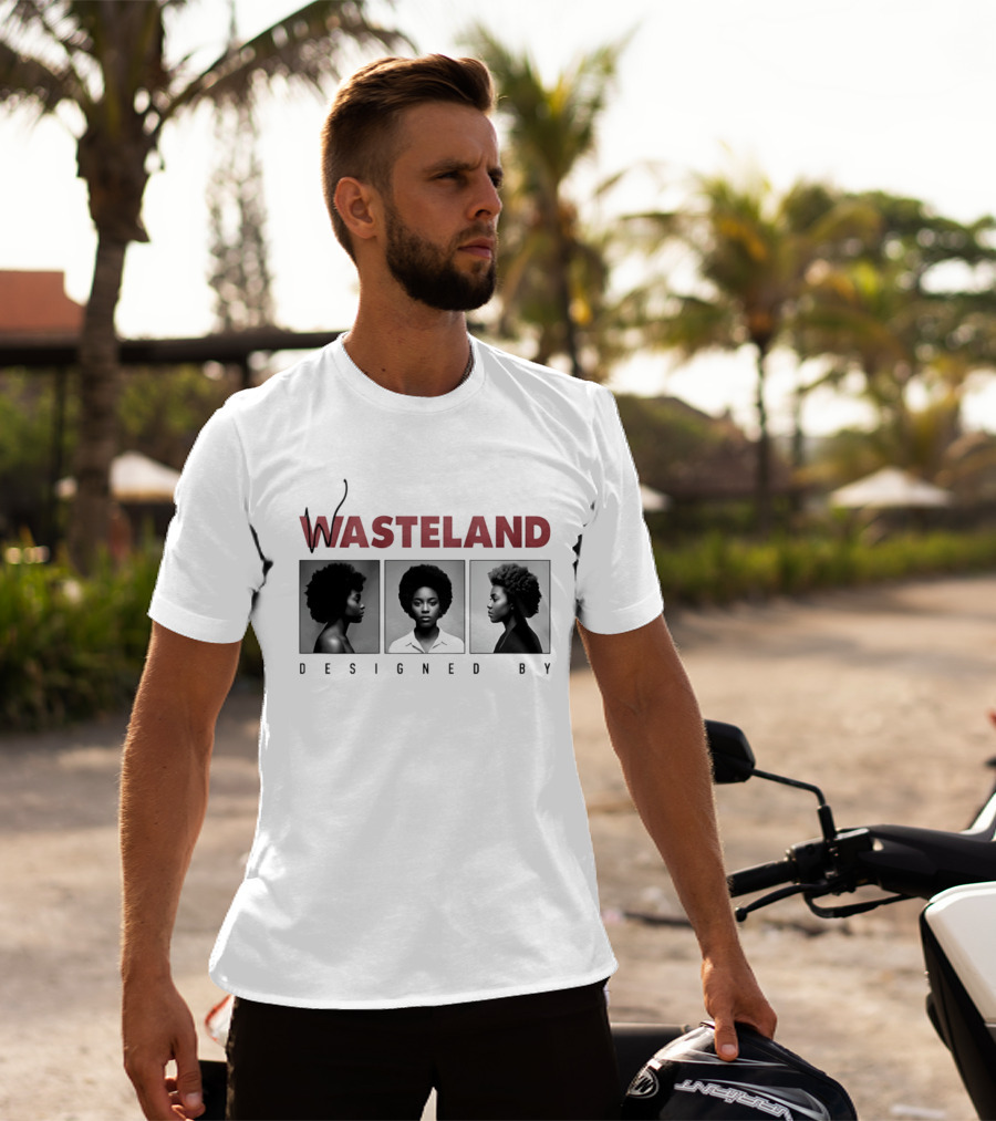Brent Faiyaz Wasteland Designed By Triple Portrait African American Woman T-Shirt