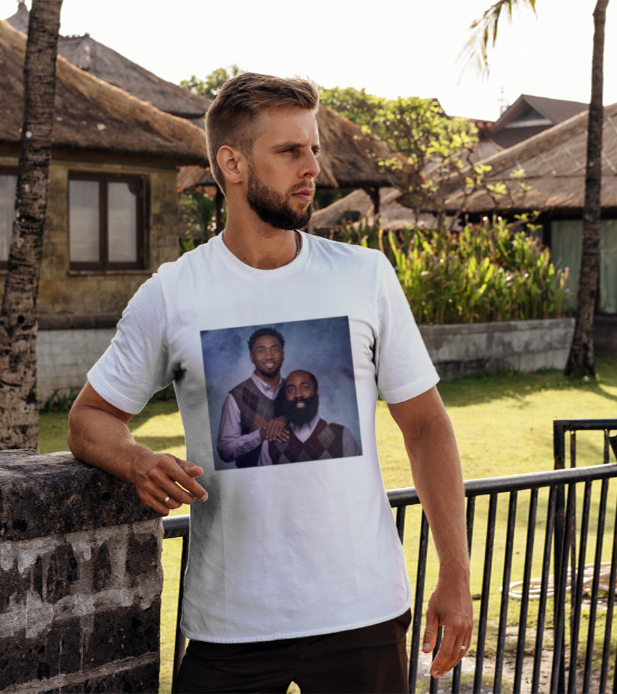 Donovan Mitchell James Harden Step Brothers T-Shirt