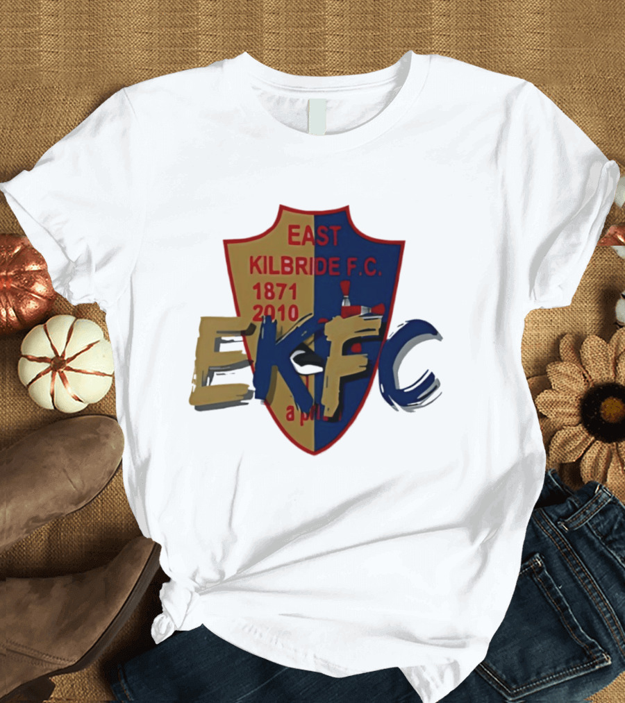 East Kilbride F.C. EKFC 1871 2010 Crest T-Shirt