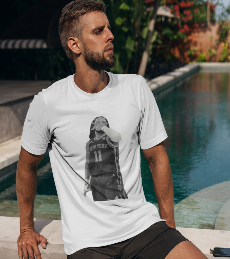 Jalen Brunson New York Basketball Everyone Is Better Until It's Time To Be Better T-Shirt