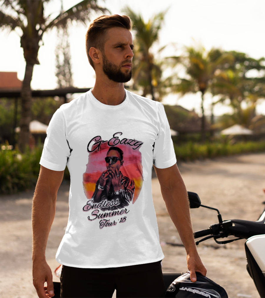 G Eazy Endless Summer Tour 2018 Retro Sunset T-Shirt